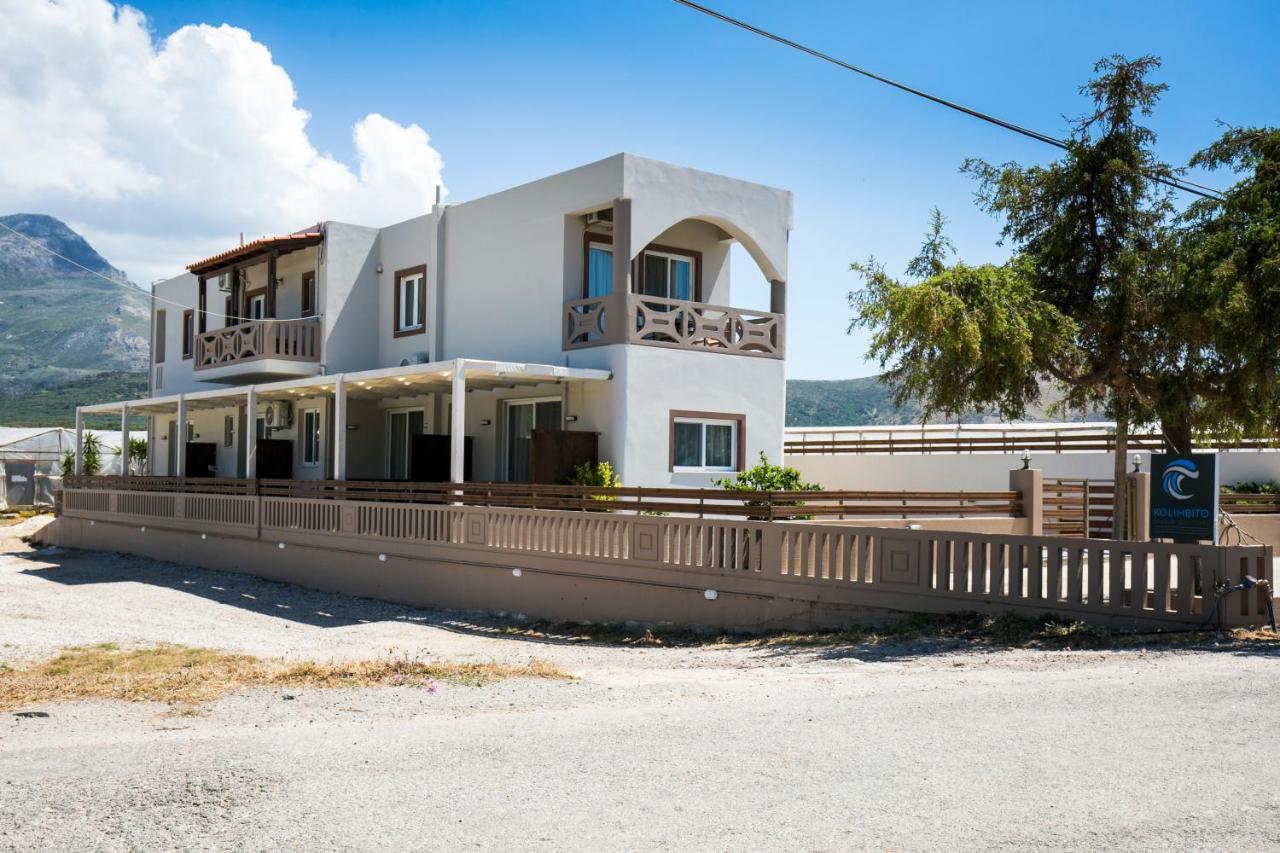 Kolimbito Sea Side Apartment Falasarna Exterior foto